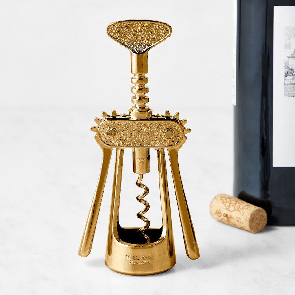 Williams Sonoma Heritage Winged Corkscrew, Gold Williams Sonoma AU